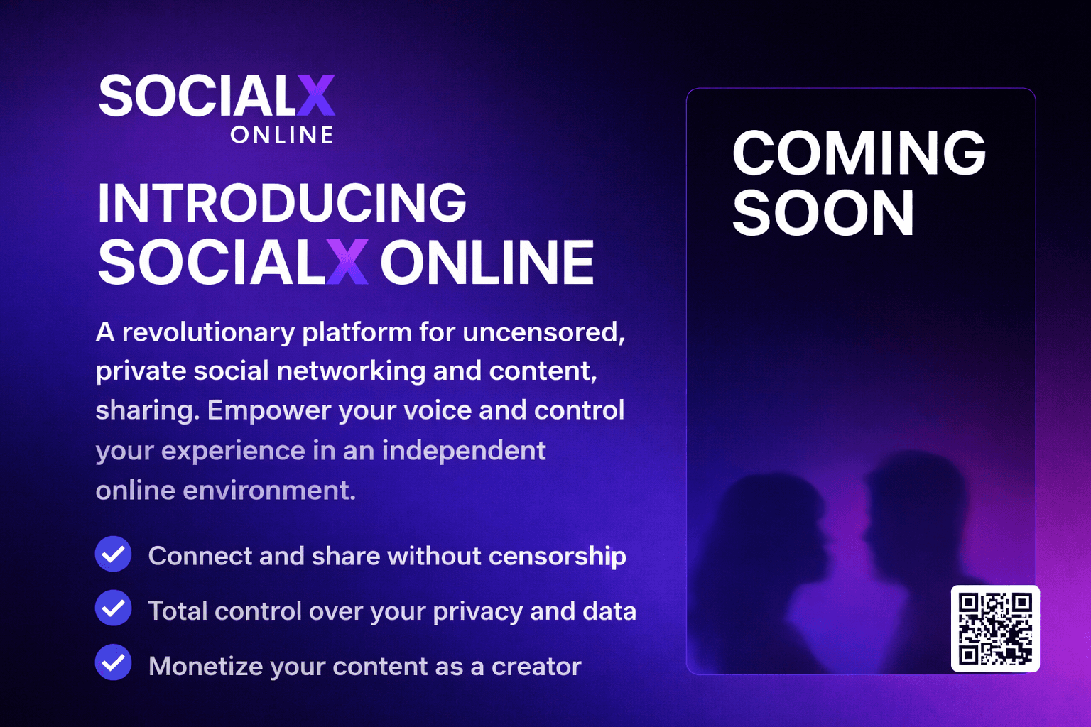 SocialXOnline Platform Preview